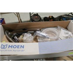 MOEN STAINLESS KITCHEN FAUCET WITH SPRAY KIT