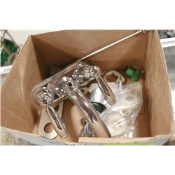 MOEN STAINLESS BATHROOM FAUCET