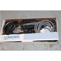 MOEN BRUSHED COPPER KITCHEN FAUCET WITH PULL DOWN