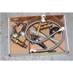 MOEN STAINLESS STEEL TOP MOUNT TUB FAUCET