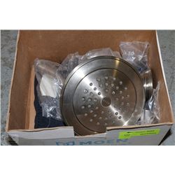 MOEN BRUSHED NICKEL RAIN SHOWER KIT