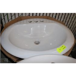 DROP IN BATHROOM SINK ON CHOICE