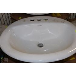 CONTRAC DROP IN BATHROOM SINK ON CHOICE