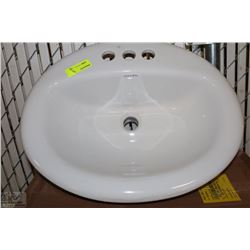 CONTRAC DROP IN BATHROOM SINK ON CHOICE