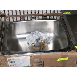 NOVANNI 20.5" X 20" STAINLESS STEEL KITCHEN DROP