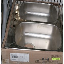 NOVANNI 20.5" X 31" DOUBLE STAINLESS STEEL KITCHEN