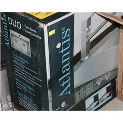 ATLANTIS TWIN BOWL STAINLESS SINK