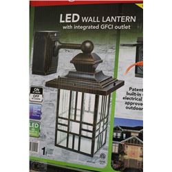SUNBEAM LED WALL LANTERN-ON CHOICE