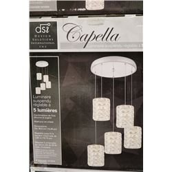 CAPELLA 5 LIGHT FIXTURE-ON CHOICE