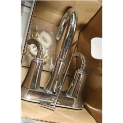 MOEN STAINLESS STEEL FAUCET-ON CHOICE