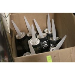 BOX  WITH 10 TUBES OF THERMO PLASTIC SEALANT