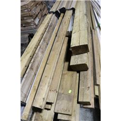 LARGE STACK OF PRESSURE TREATED LUMBER
