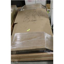 PALLET OF 5 NEW  SOLID CORE DOORS RIGHT SWING