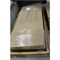PALLET OF 6 ASSORTED NEW SOLID CORE DOORS