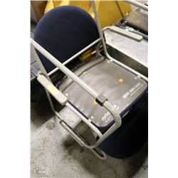 PAIR OF WAITING ROOM CHAIRS