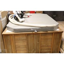 JACUZZI TUB WITH INSULATION,COVER,PUMP & FILTER