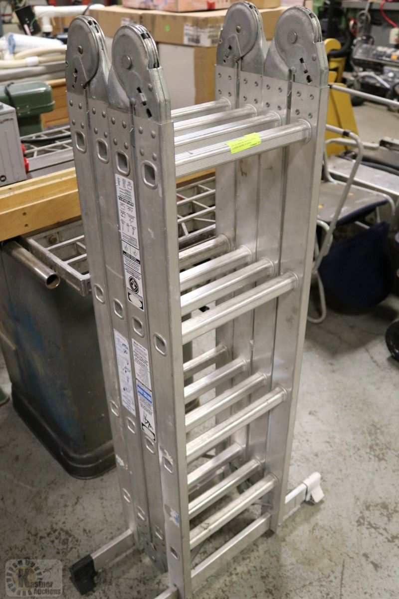 LITE ALUMINUM ARTICULATING LADDER MODEL LP816