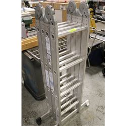 LITE ALUMINUM  ARTICULATING LADDER MODEL # LP-816