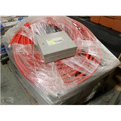 PALLET OF INFLOOR HEATING ACCESSORIES
