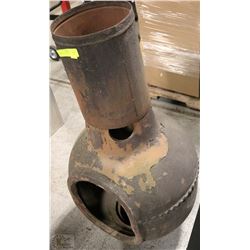 TERRA COTTA FIREPLACE