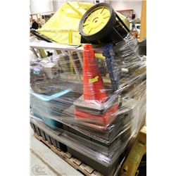 PALLET #1 GARAGE + SHOP TOOLS INCLUDING;