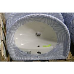 NEW TWYFORD GALLERY WALL MOUNT SINK 22"