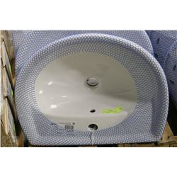 NEW TWYFORD GALLERY WALL MOUNT SINK 22"