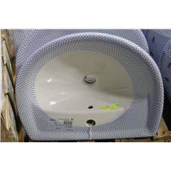 NEW TWYFORD GALLERY WALL MOUNT SINK 22"