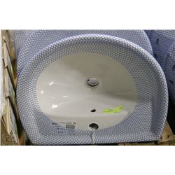 NEW TWYFORD GALLERY WALL MOUNT SINK 22"