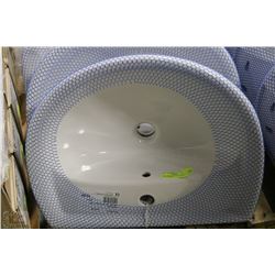 NEW TWYFORD GALLERY WALL MOUNT SINK 22"