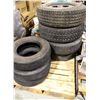 Image 1 : PALLET OF ASSORTED TIRES/RIMS INCL 265/70/R16