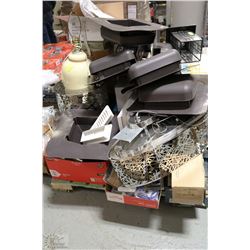 PALLET WITH LIGHTING,ROOF VENTS ETC