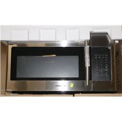 NEW SAMSUNG BLACK & STAINLESS OTR MICROWAVE