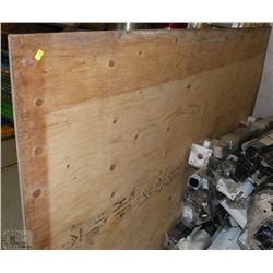 2 SHEETYS OF PLYWOOD