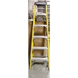 6' ALUMINUM & FIBREGLASS LADDER