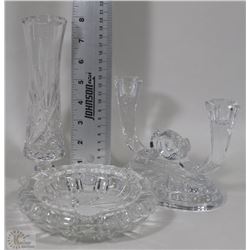 2 PINWHEEL COLLECTIBLES INCL ASHTRAY AND VASE WITH