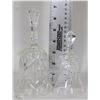 Image 1 : 2 PINWHEEL CRYSTAL BELLS