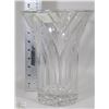 Image 1 : LARGE HEAVY CRYSTAL VASE