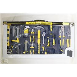NEW 72 PC TOOLSET IN CARRY CASE