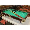 Image 1 : TABLE TOP MINI POOL TABLE WITH CUES & BALLS