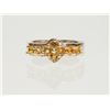 Image 1 : #21-STERLING SILVER CITRINE RING SIZE 7