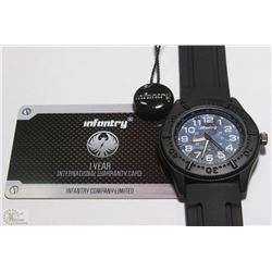 NEW INFANTRY  BLACK MEN'S WATCH