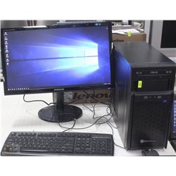 CUSTOM BUILT ASUS GAMING DESKTOP W/ WIN 10 PRO