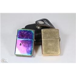 ZIPPO HOLDER & LIGHTER WITH EXTRA BENSON & HEDGES