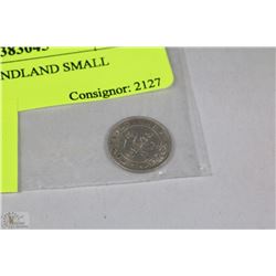 1941 NEWFOUNDLAND SMALL NICKEL