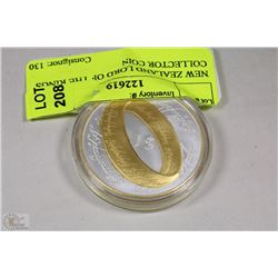 NEW ZEALAND LORD OF THE RINGS COLLECTOR COIN