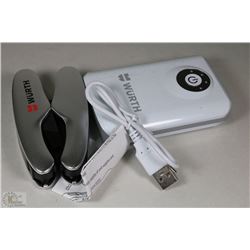 NEW WURTH MULTI TOOL AND BATTERYPACK FOR ANY