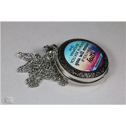 NEW FAITH POCKET WATCH