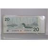 Image 1 : 1991 CANADA 20 DOLLAR REPLACEMENT NOTE
