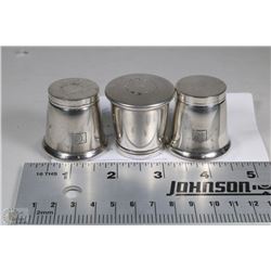 E.P.N.S. SALT AND PEPPER SHAKERS